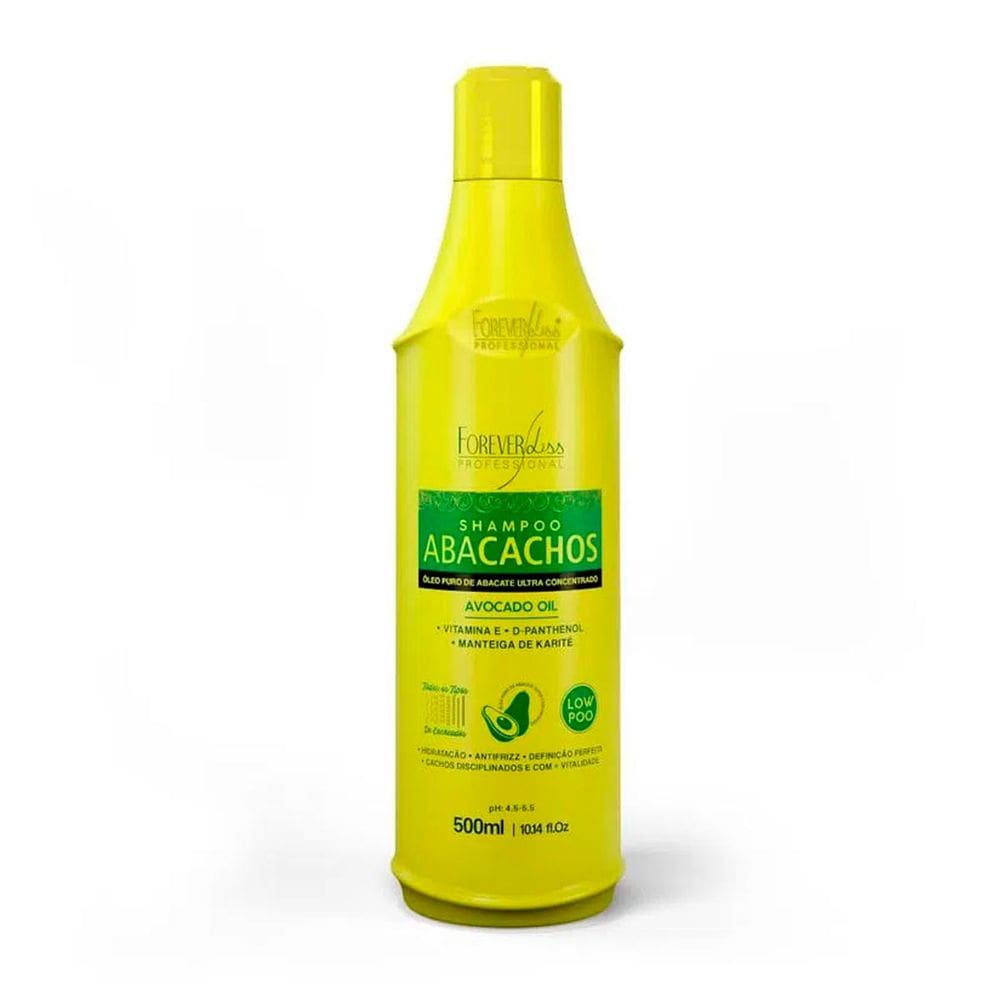 Shampoo de Abacate Abacachos Forever Liss 500ml