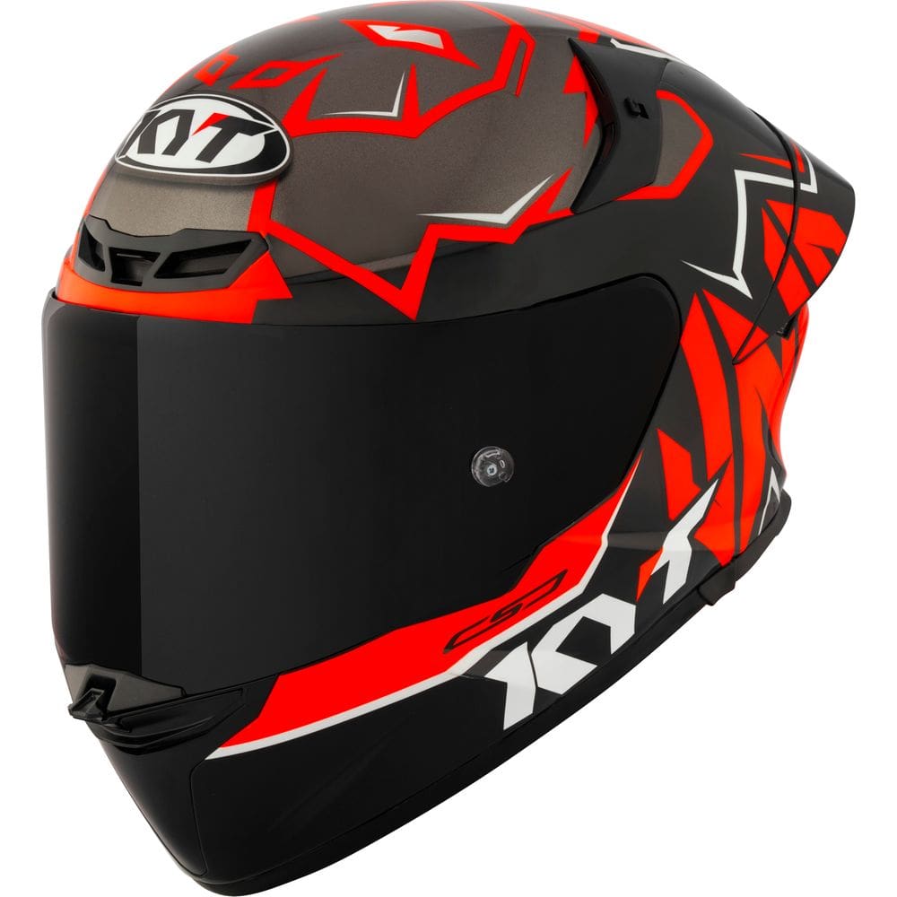 Capacete KYT TT Revo Nicolo Bulega 2022 Preto e Vermelho