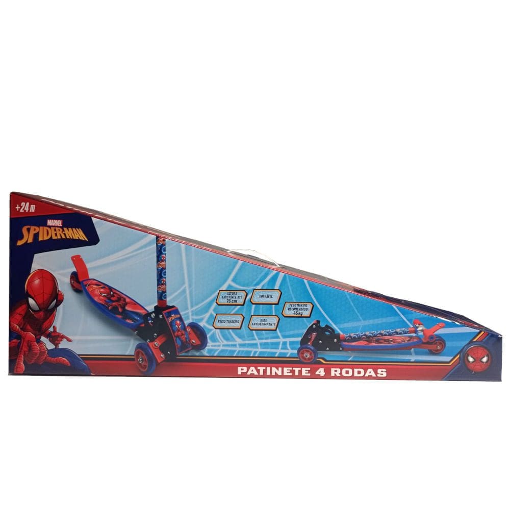 Patinete 4 Rodas - Spider Man HONGYAO