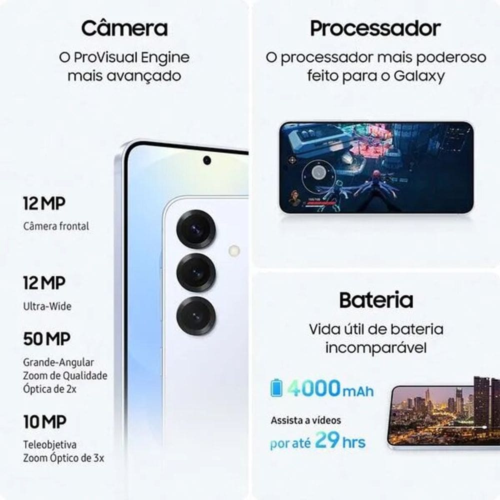 Smartphone Samsung Galaxy S25 256GB 5G | Extra