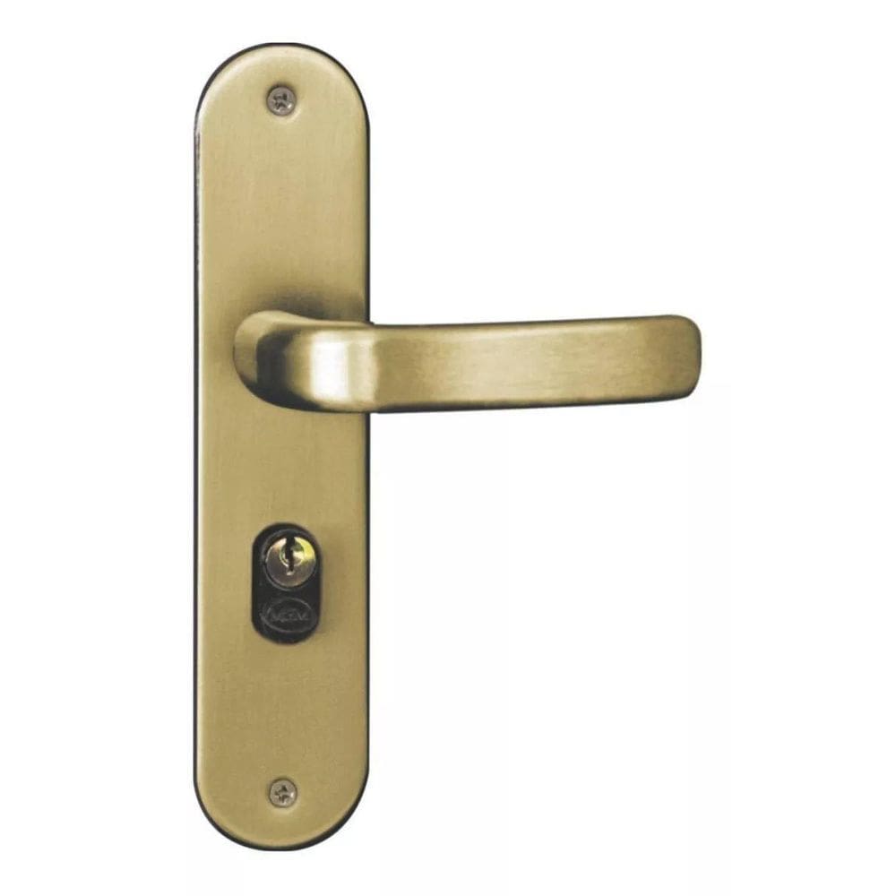 Fechadura Stilo Espelho Bronze Externa Mgm