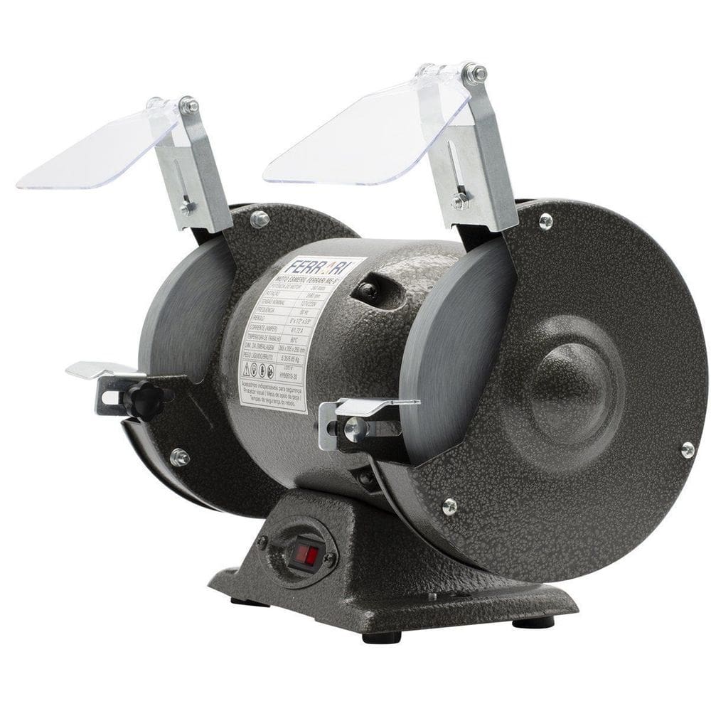 Motoesmeril de Bancada 6” 360W Bivolt ME-6 Ref Ferrari