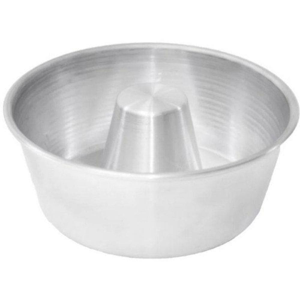 Forma Pudim/Torta 20cm Alumínio - Metasa 1,7L