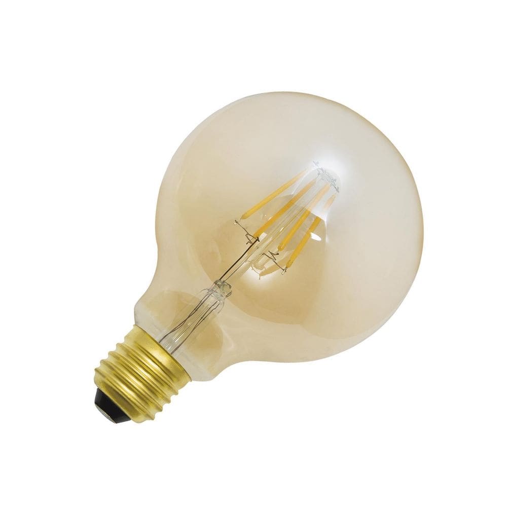 Lâmpada Filamento De Led Balão 4W 127V Vintage G125 Retro