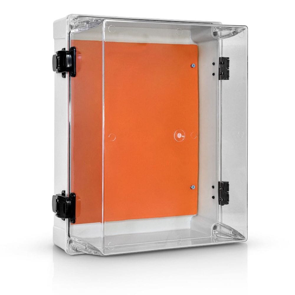 Quadro Plastico 350X260x170mm Cinza/Tr Df - Ip65