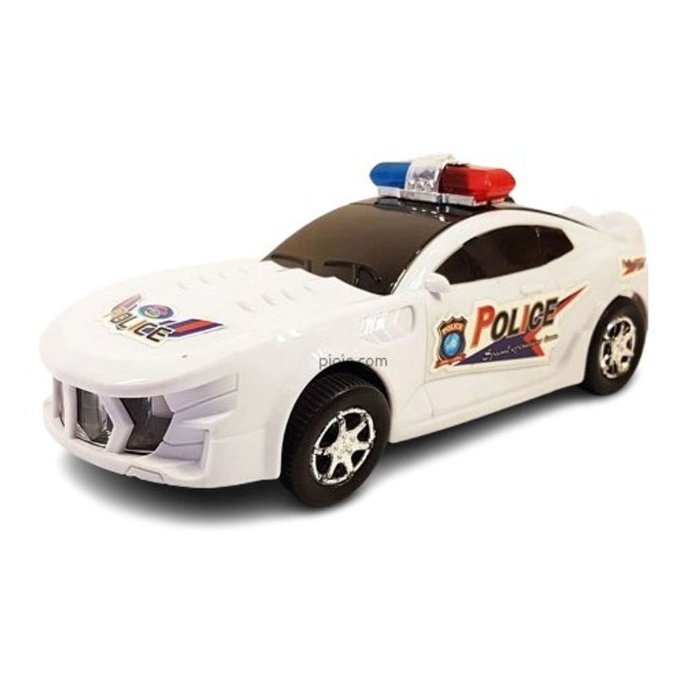 Super Carrinho Polícia Com Sirene, Luzes Colorida e Som