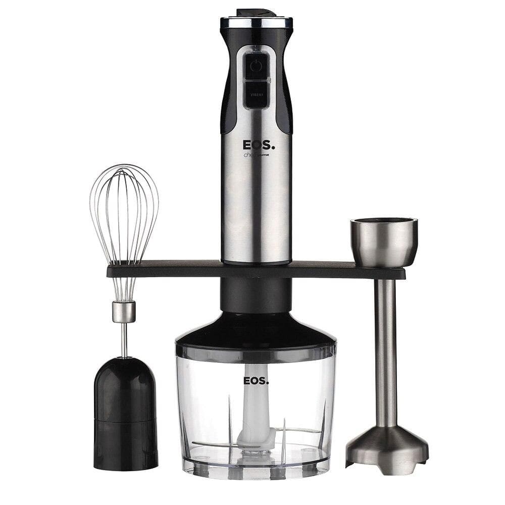 Mixer EOS 3 Em 1 12 Velocidades 850W Inox e Preto EMX03 220V