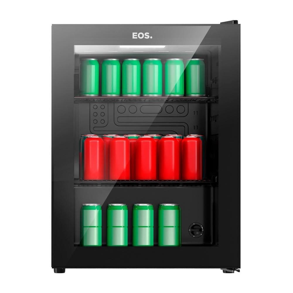 Refrigerador Expositor Vertical EOS 67 Litros Eco Gelo All Black EEV80P 110V