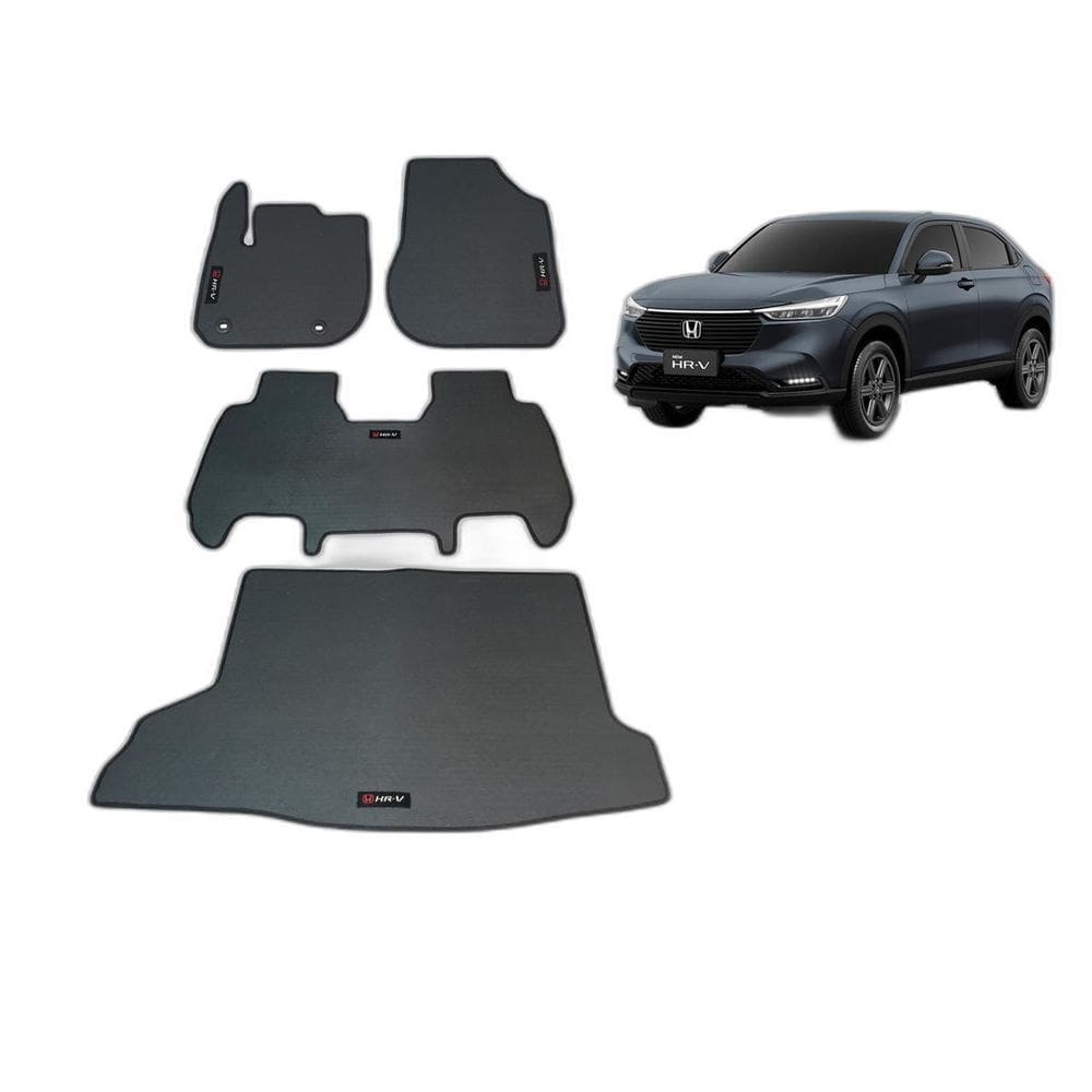 Tapete Borracha Hr-V 2023+ Traseiro Interiço E Porta-Malas