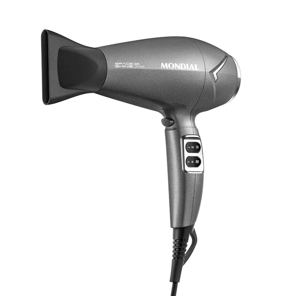 Secador de Cabelo Space Shine SC20 Mondial Grafite 127V