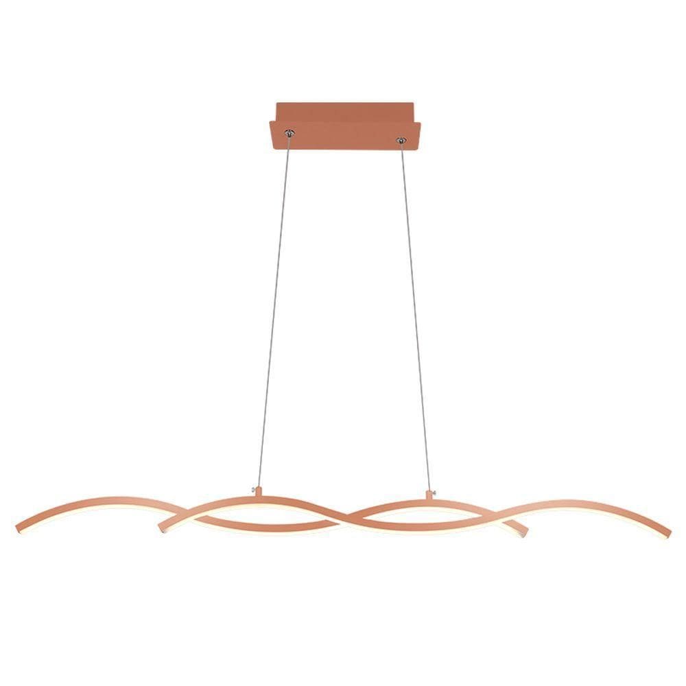 Lustre Pendente Quality Twine 1339 Com Led Bivolt Cobre