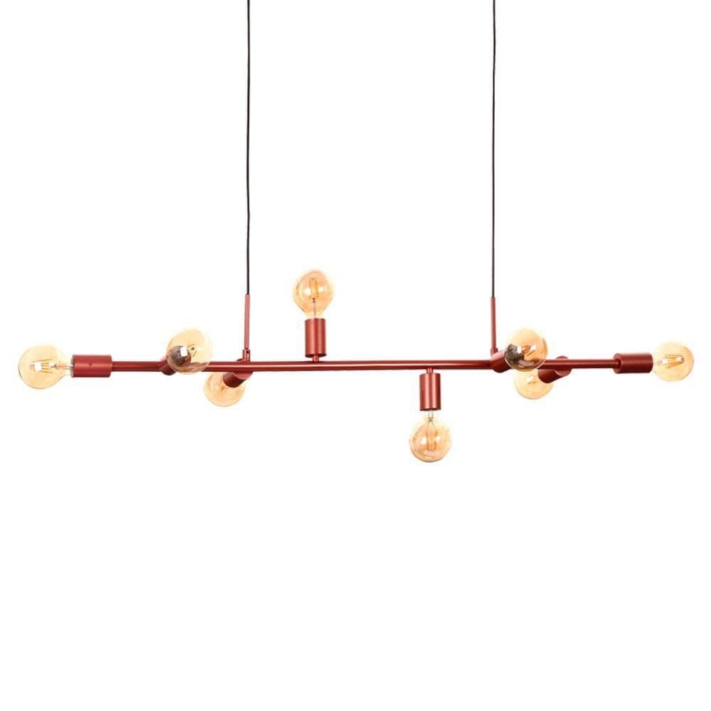 Lustre Pendente Quality Spine 1607 E27 Bivolt Cobre