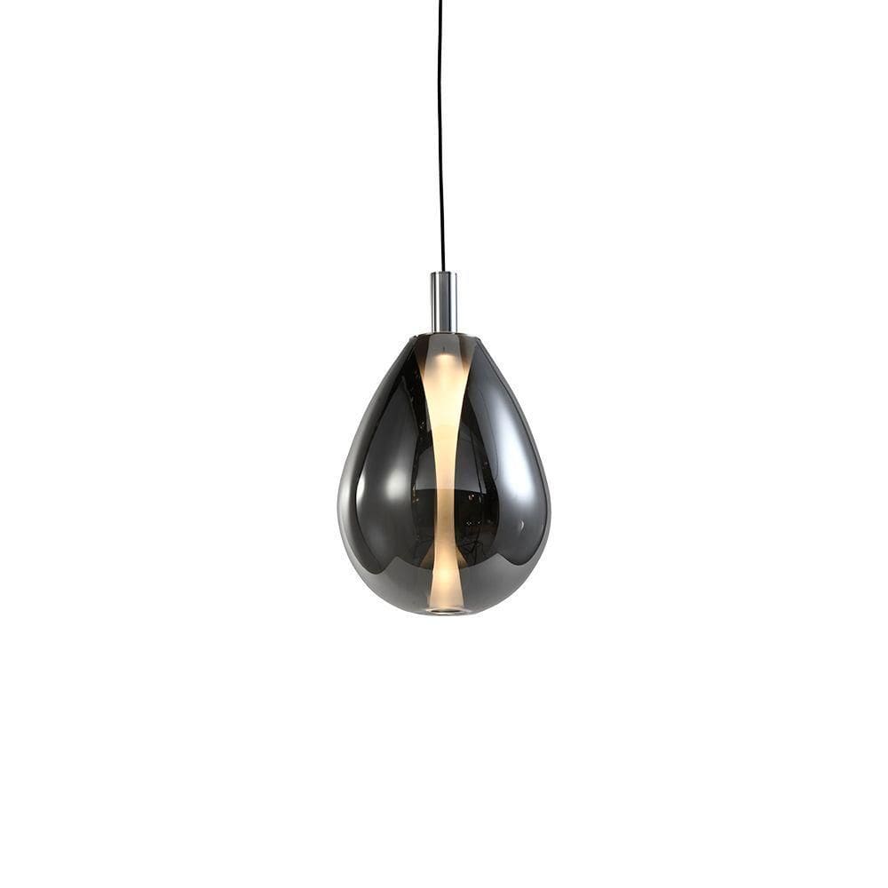 Lustre Pendente Skylight Thunder 4042 M Led Bivolt Cromado-fume