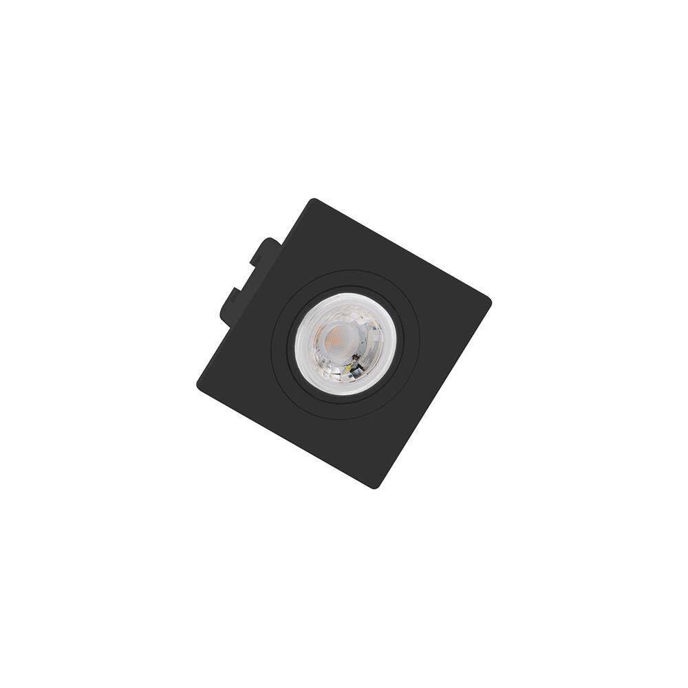 Spot De Embutir Plano Save Energy Mr11 Gu10 Bivolt Preto Se-330.1272