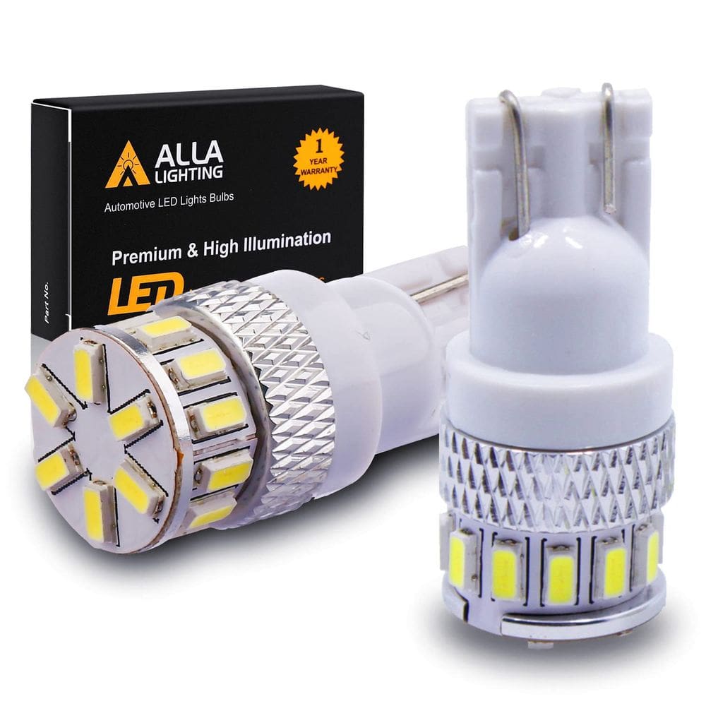 Lâmpadas LED Alla Lighting T10 Wedge 194 168 2825 W5W 6000K