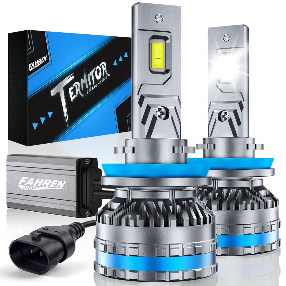 Lâmpadas de nevoeiro FAHREN H11 120W 32000LM H8/H9 6500K Impermeáveis (2)