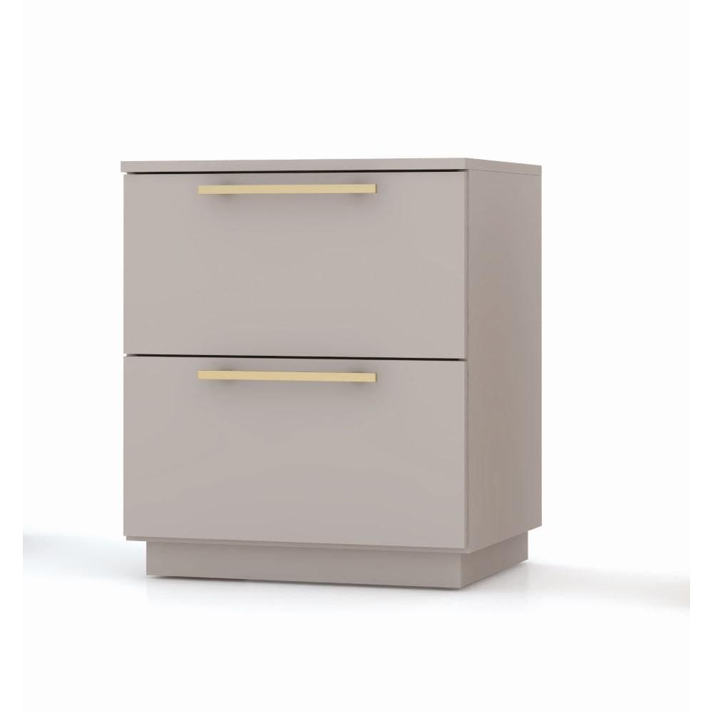 Mesa de Cabeceira com 2 Gavetas Dubai Fendo - Vila Rica