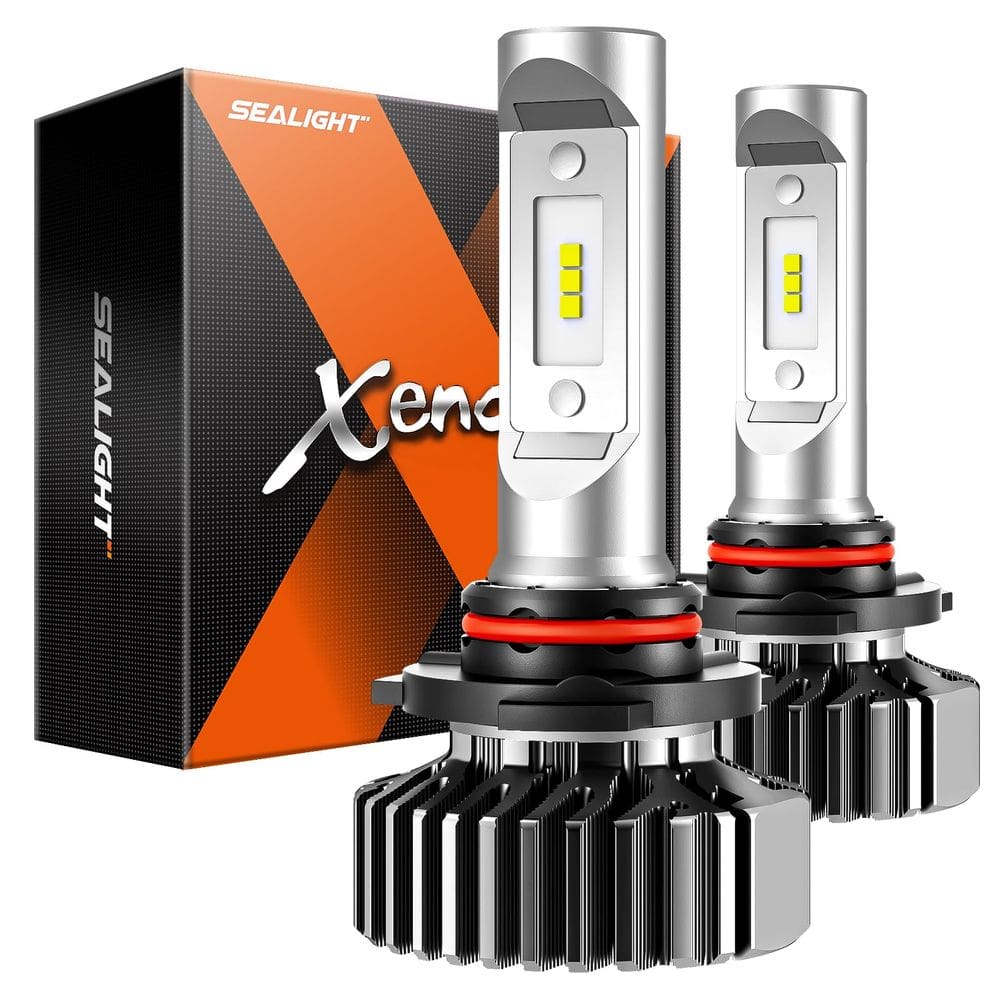 Lâmpadas ATV SEALIGHT 9006/HB4 22000LM 6000K brancas (pacote com 2)