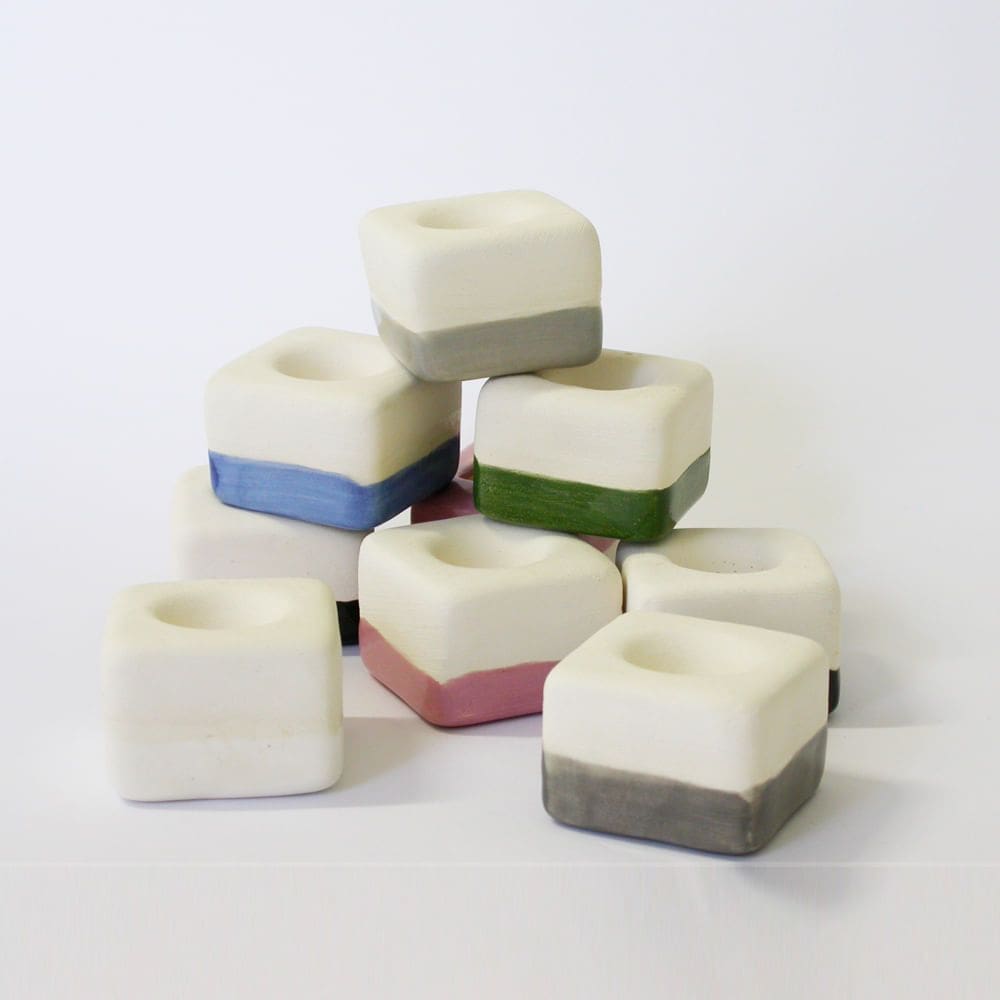 Difusor Cerâmica esmaltado para óleo essencial - Branco