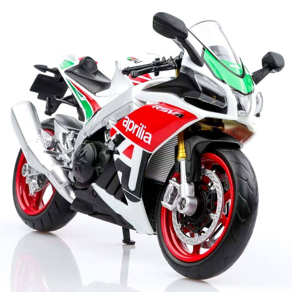 Motocicletas de brinquedo fundidas sob pressão TOKAXI Aprilia RSVA RR1000 em escala 1/12
