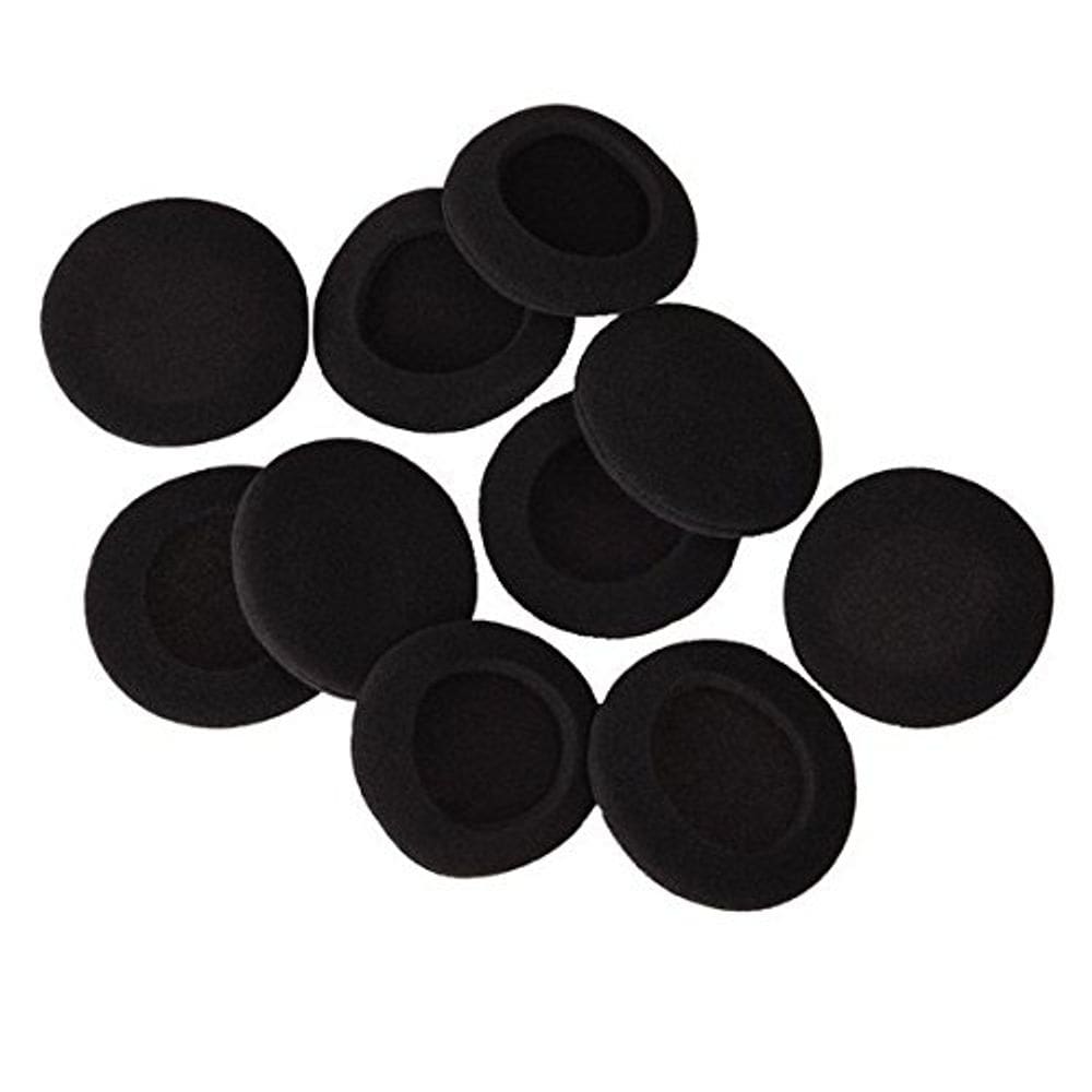 Substituições da capa de fones de ouvido Sponge WOIWO 30 PCS Black
