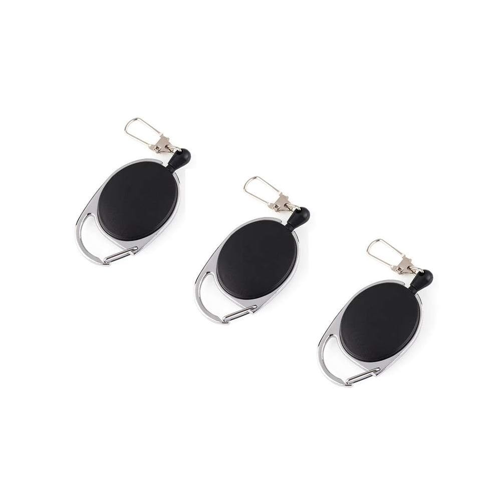 Chaveiro WOIWO Extensível Anti-Roubo Anti-Perda, 3 unidades