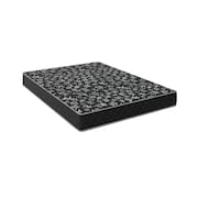 Colchão Casal 138 Espuma D20 - Tampo Preto 12cm