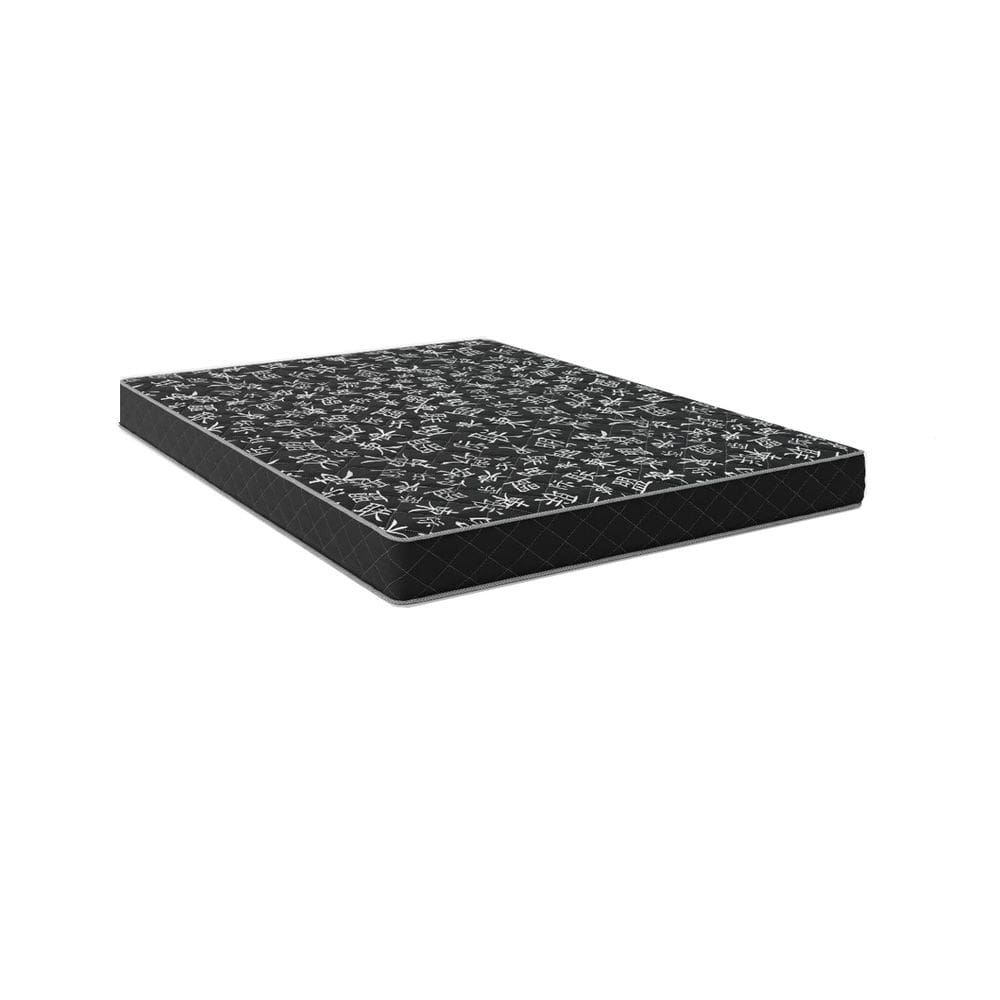Colchão King 193 Espuma D20 - Tampo Preto 12cm