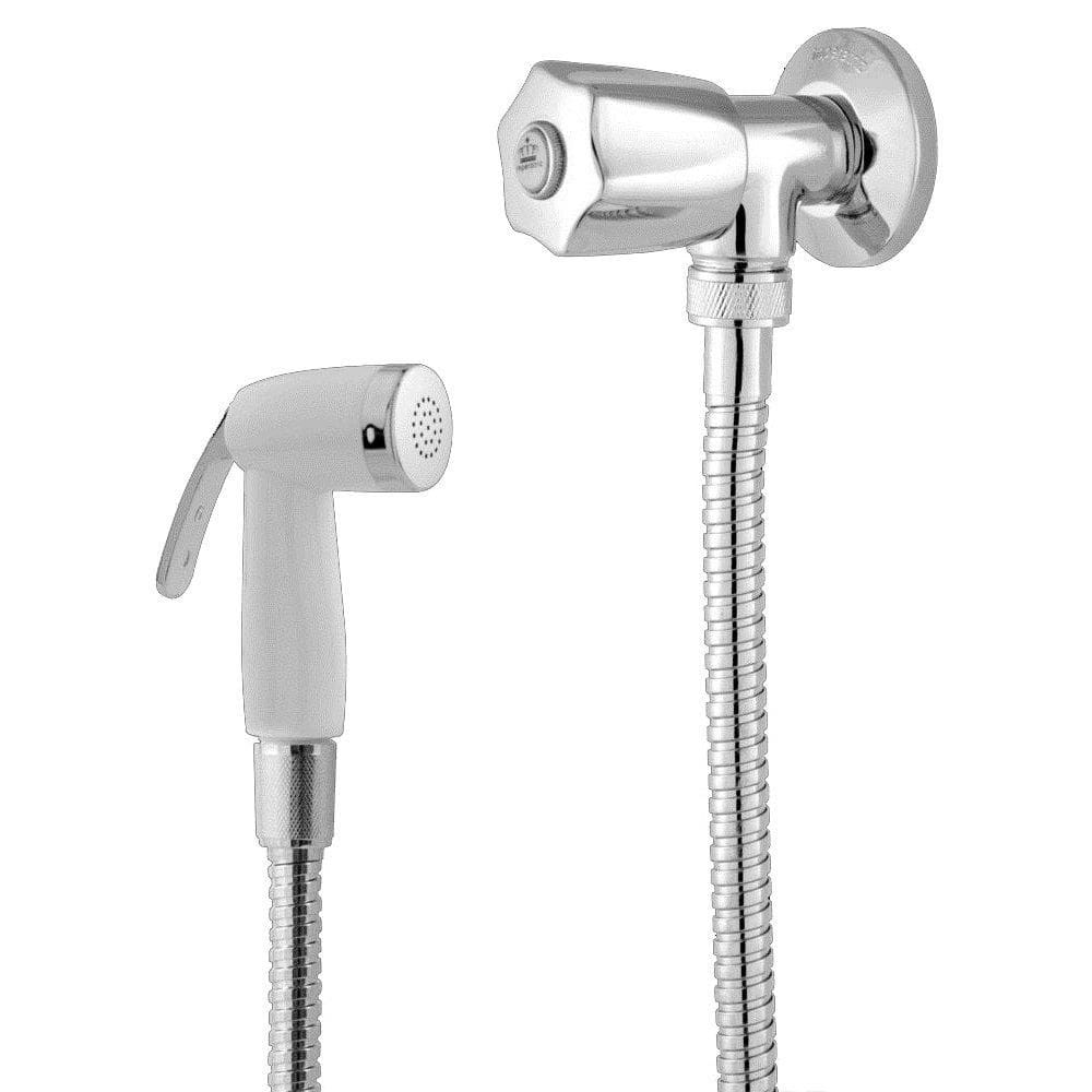 Ducha Higiênica Metrox Lite - Gatilho ABS 2020 C50 Branco 1/4 de Volta