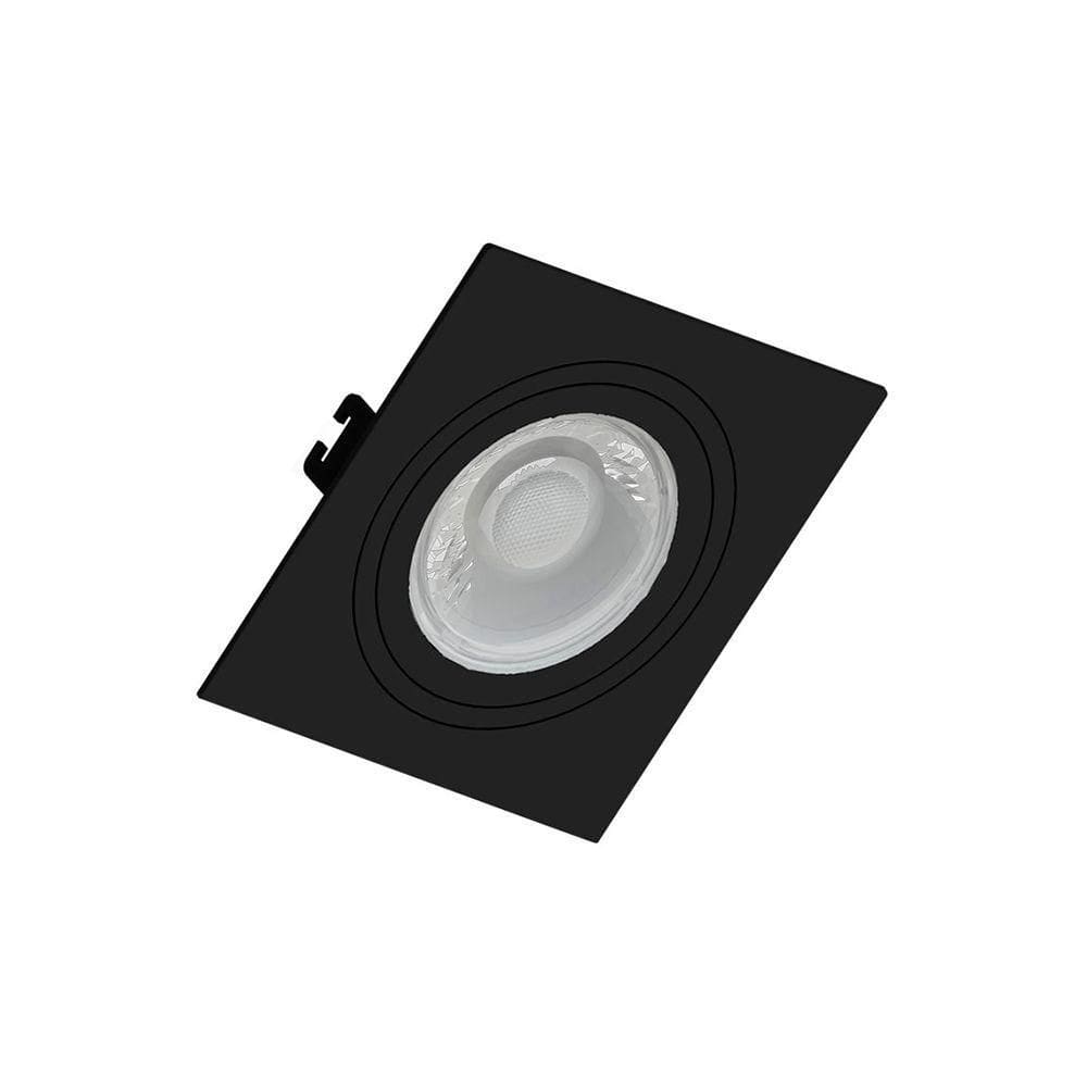 Spot De Embutir Plano Save Energy Par 20 E27 Bivolt Preto