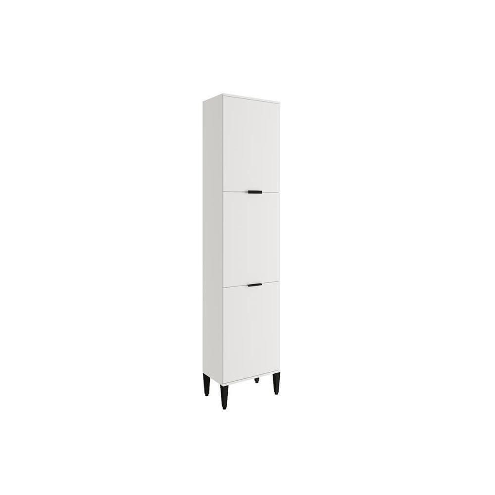 Paneleiro De Cozinha Modulado Alpha 2510 Com 3 Portas 50cm Branco