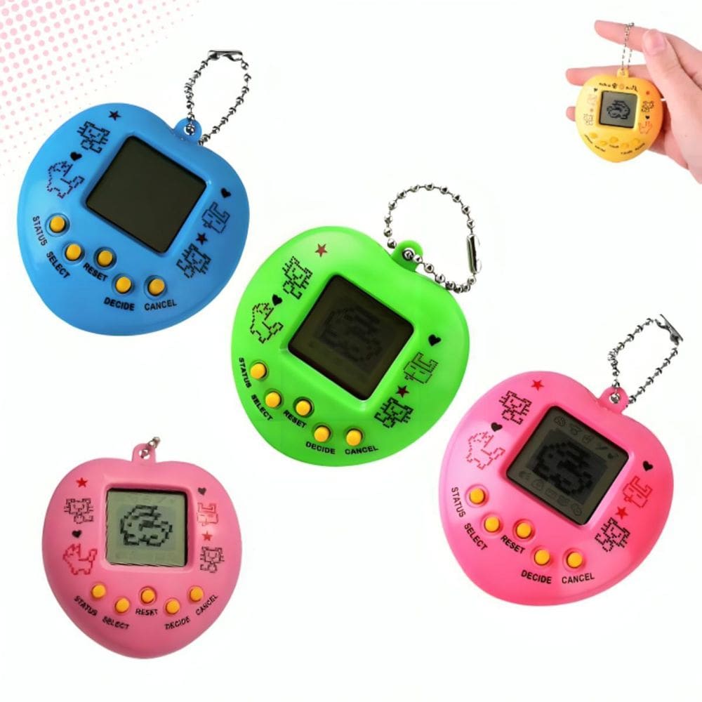 Tamagotchi Brinquedo Virtual Game Vermelho Retrô Bichinho