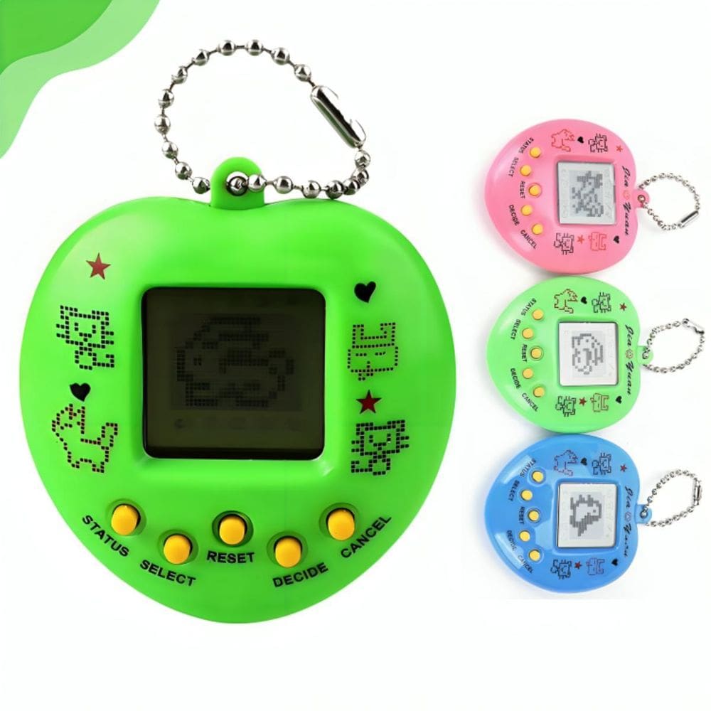 Retrô Tamagotchi Vermelho Game Brinquedo Virtual