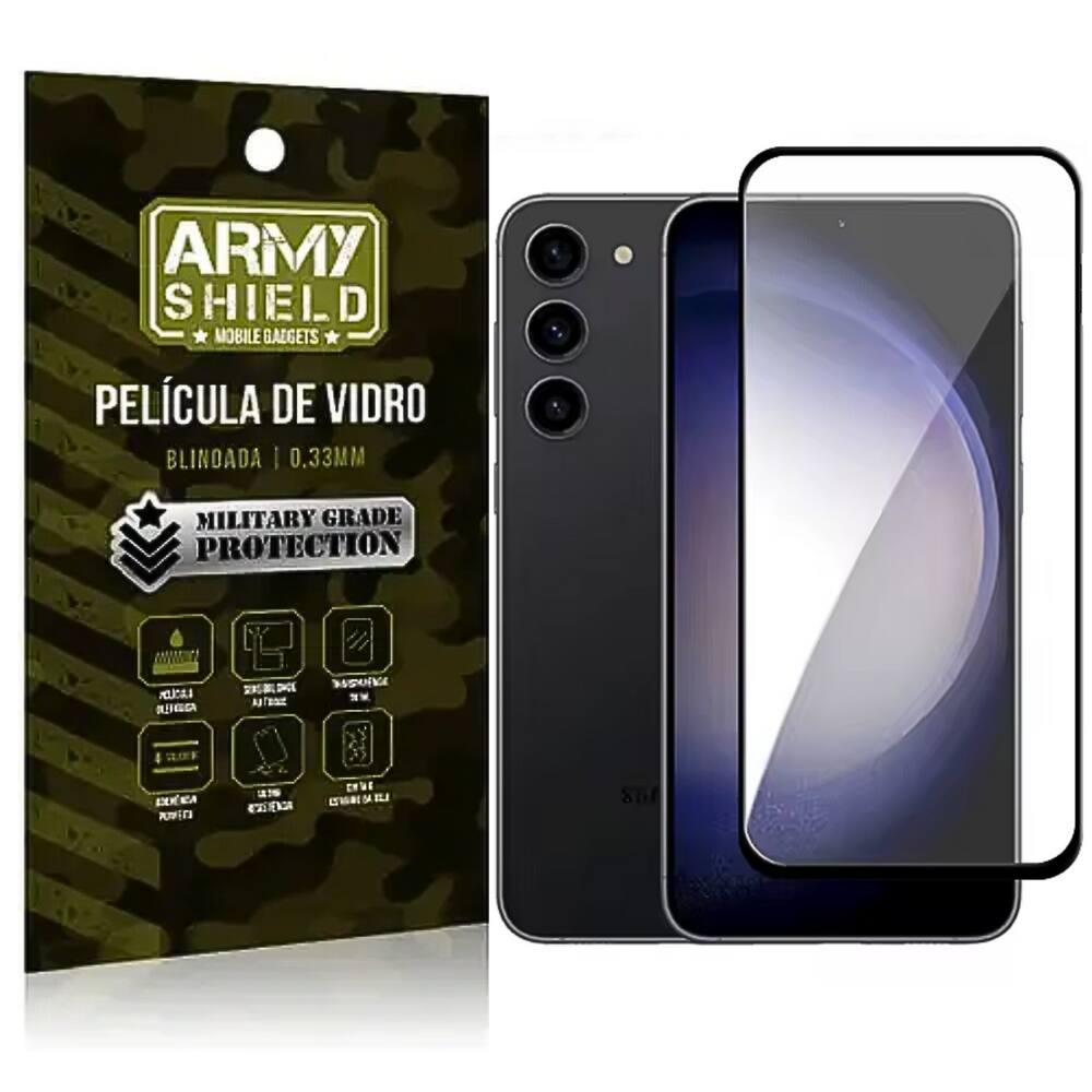 Película de Vidro 3D Galaxy S25 Full Cover - Armyshield