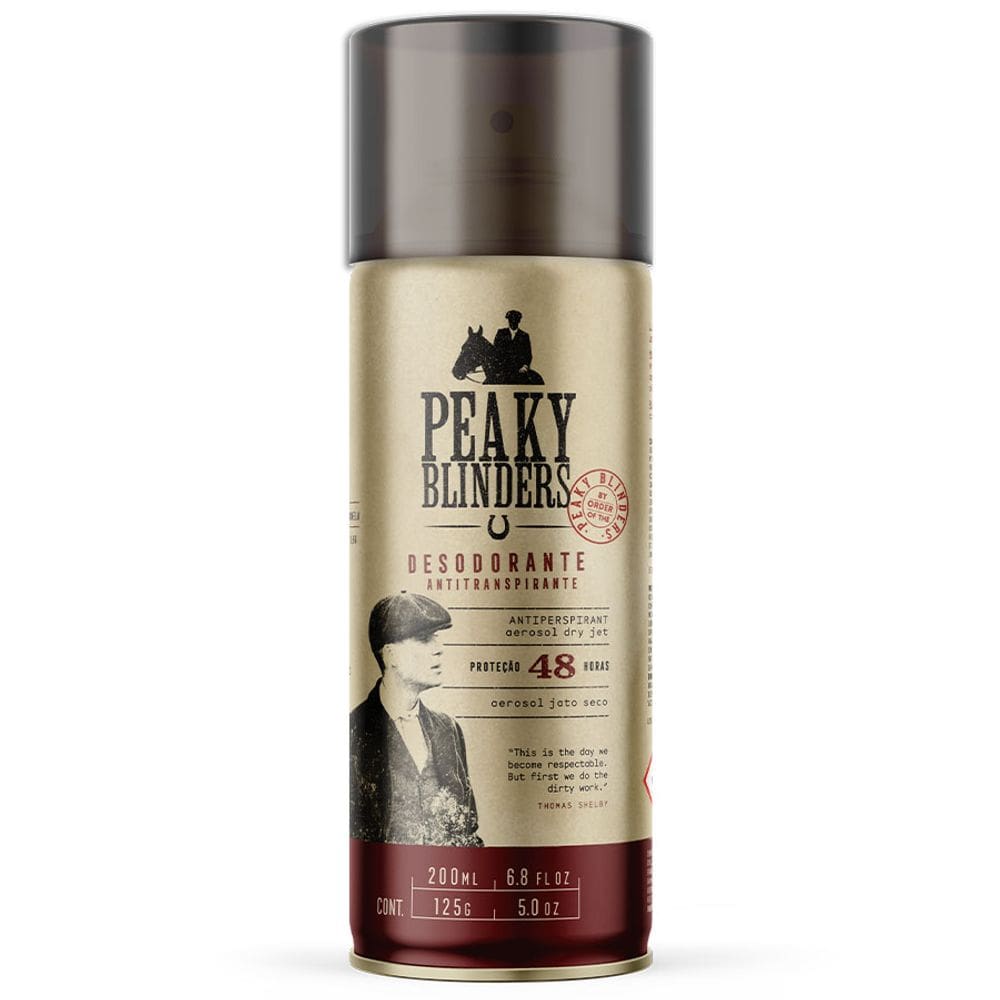 Desodorante Peaky Blinders Antitranspirante Proteção 48 Horas 200mL Don Alcides