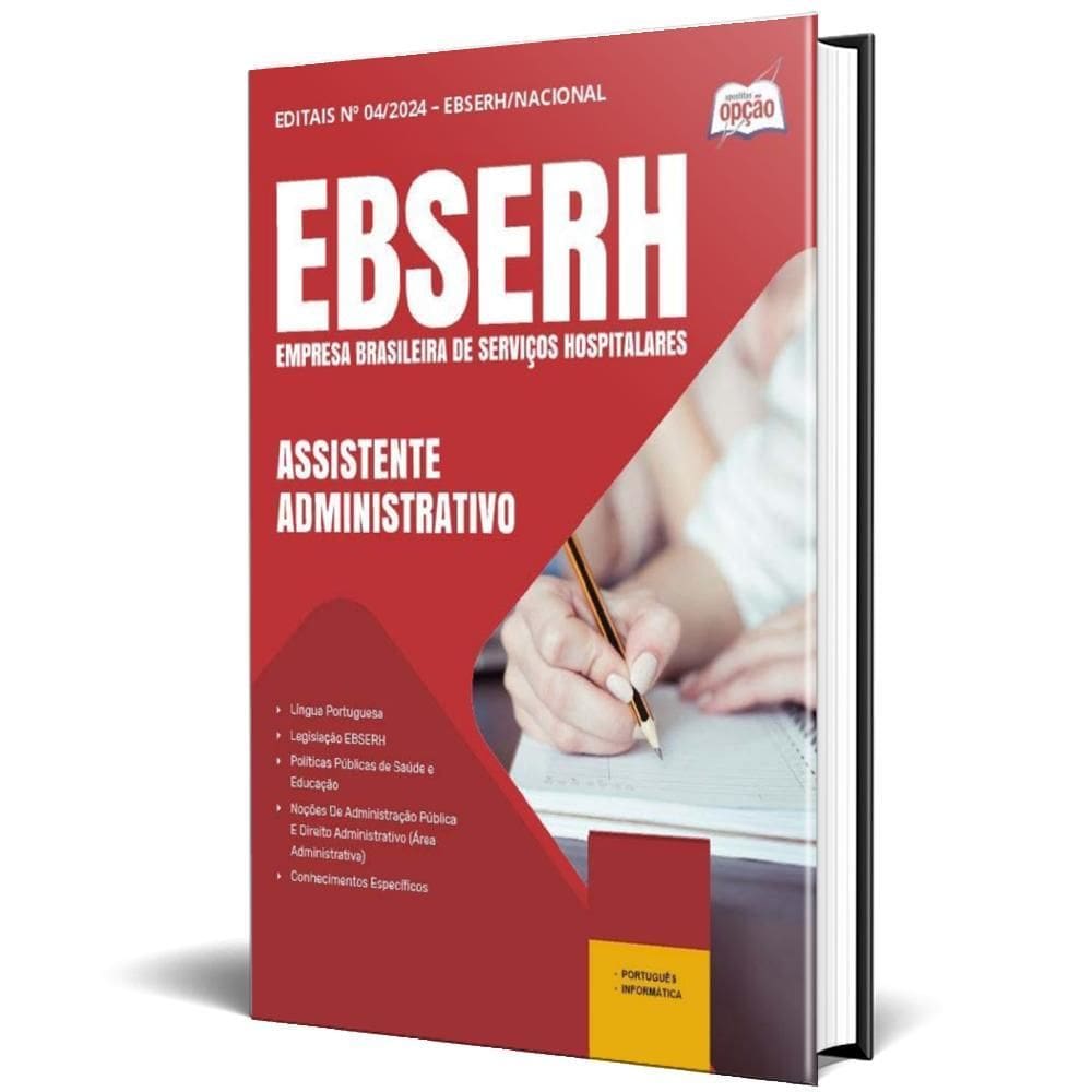 Apostila Ebserh 2025 - Assistente Administrativo