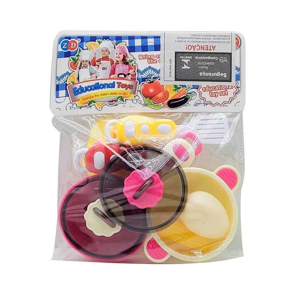 Kit Culinaria Cozinha De Plástico Educacional 5046