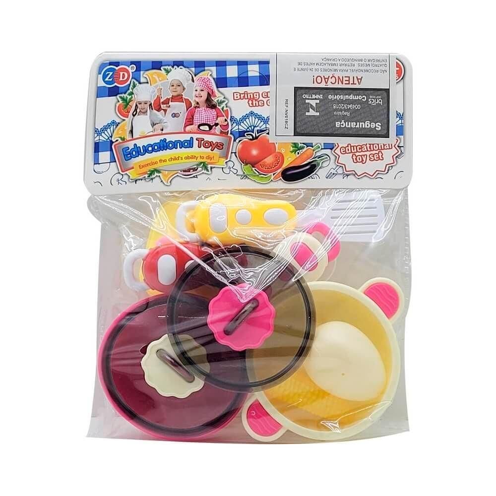 Kit Culinaria Cozinha De Plástico Educacional 5046