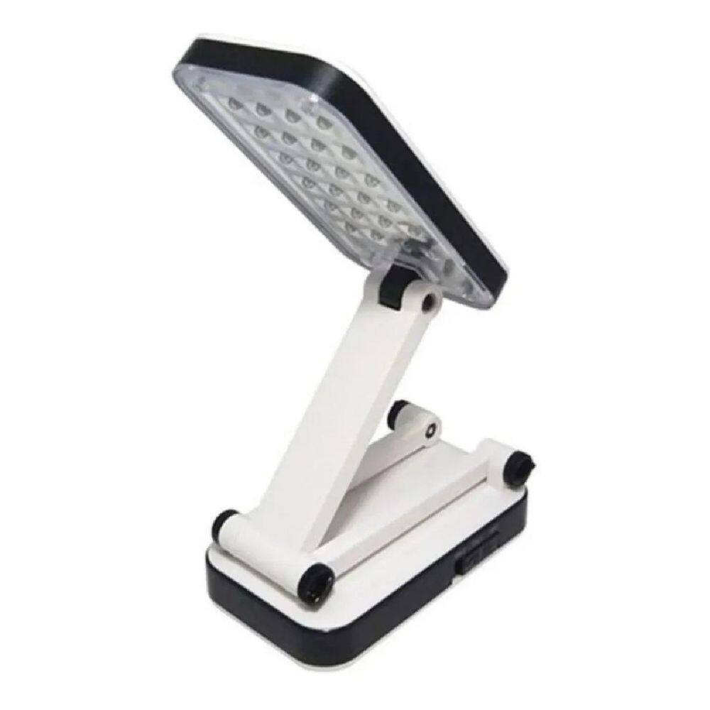 Luminaria De Mesa Portatil Abajur Dobravel Bivolt 24 Leds