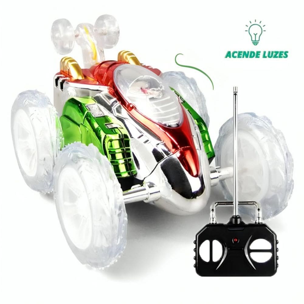 Carrinho Controle Maluco Inteligente 4X4 Gira