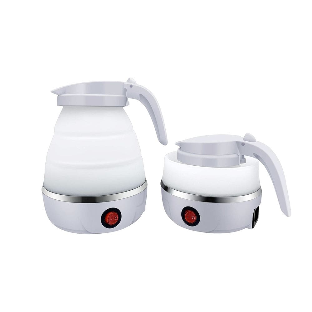 Chaleira Elétrica Dobrável Bule Silicone 600W 110v 600ml
