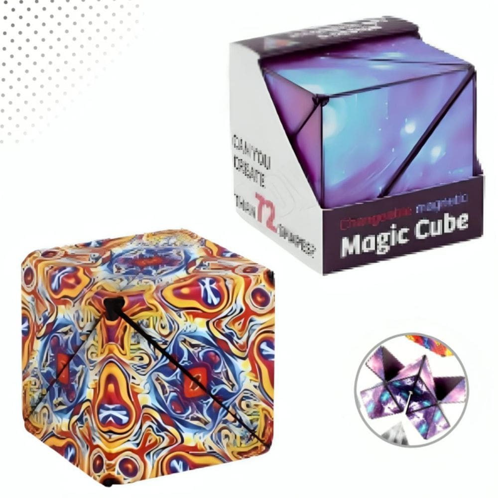 Magnetic Galaxy Cube Estrutura Mutável Qiyi New