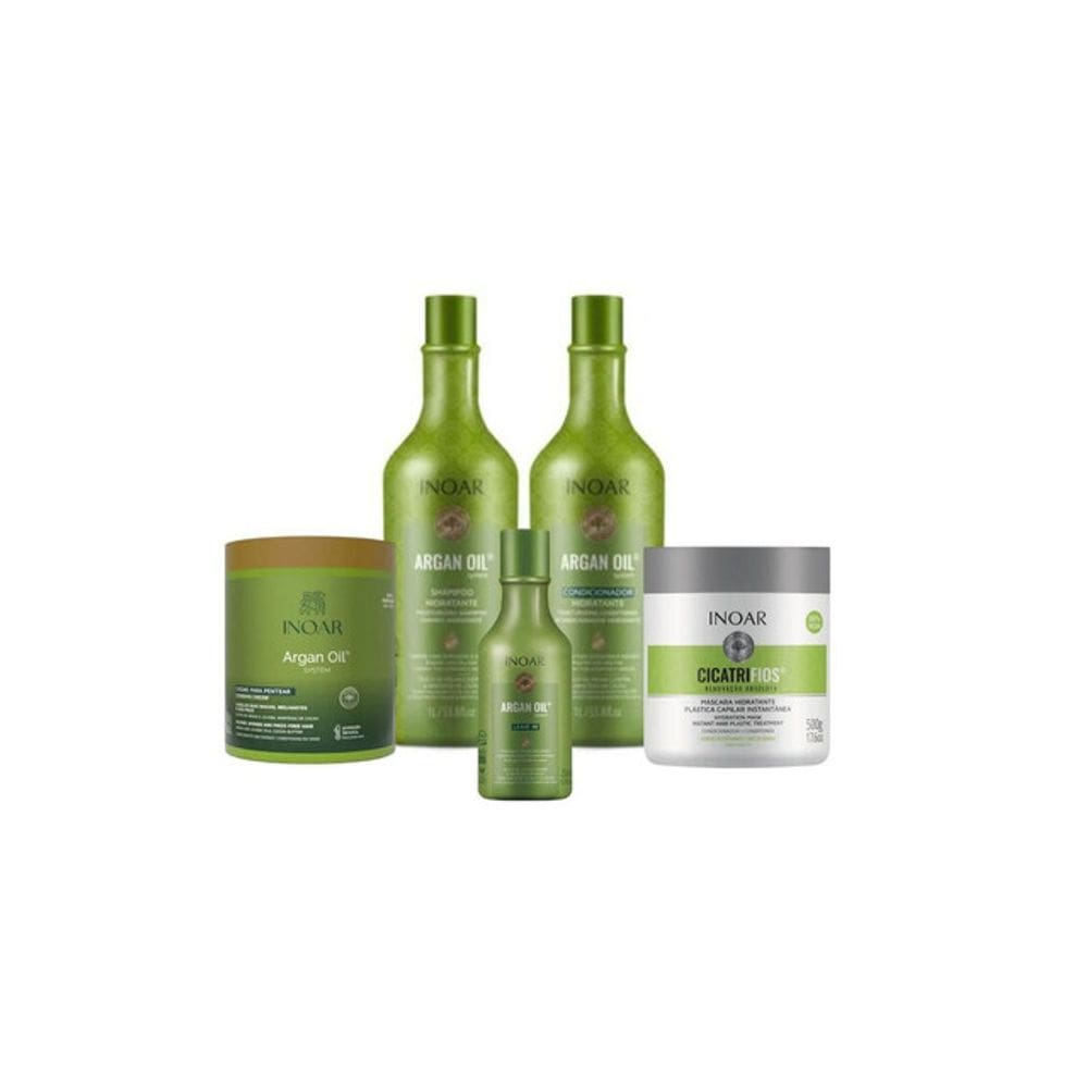 Inoar Kit Argan Hidratante 5 Produtos