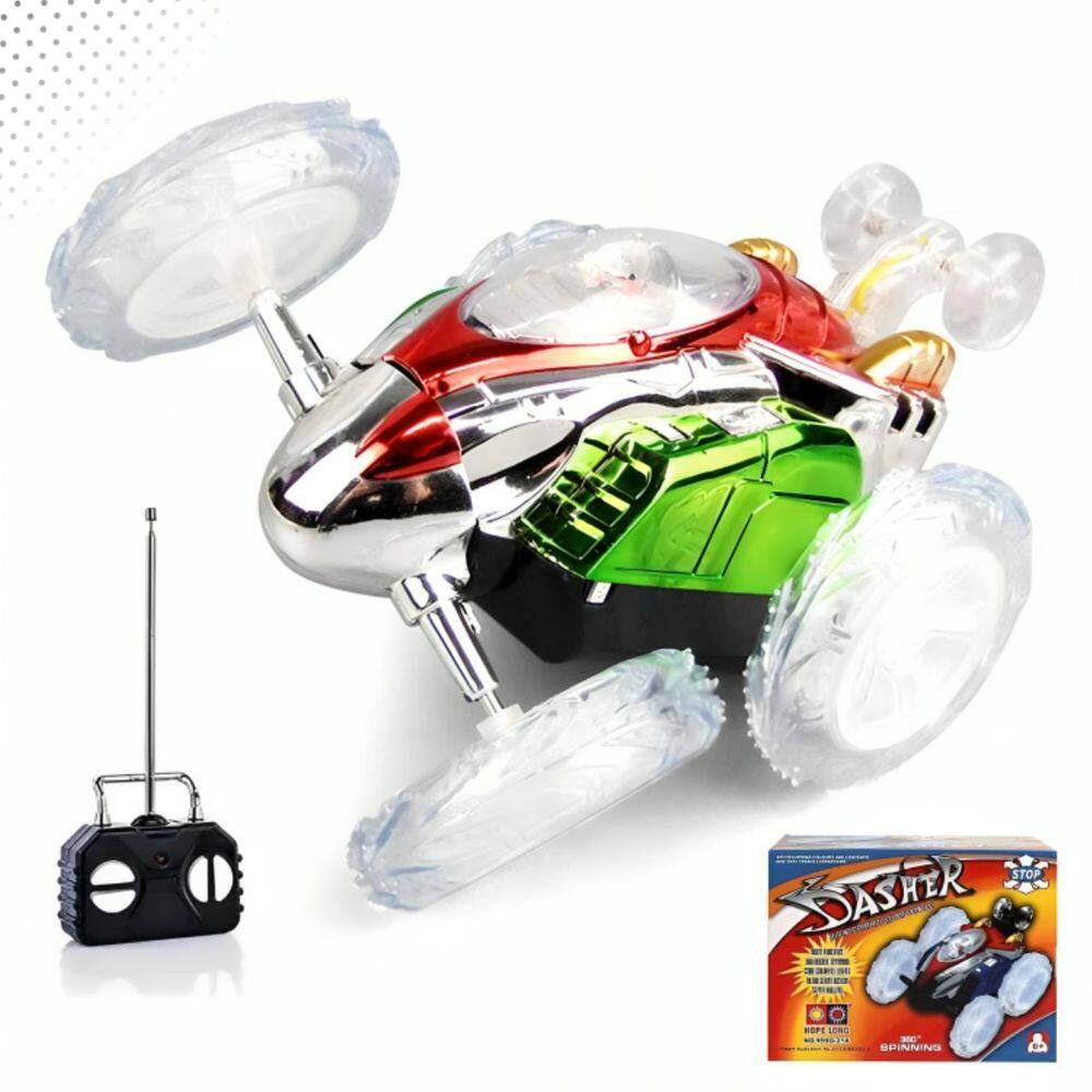 Carrinho Controle Maluco Gira 360 Infantil
