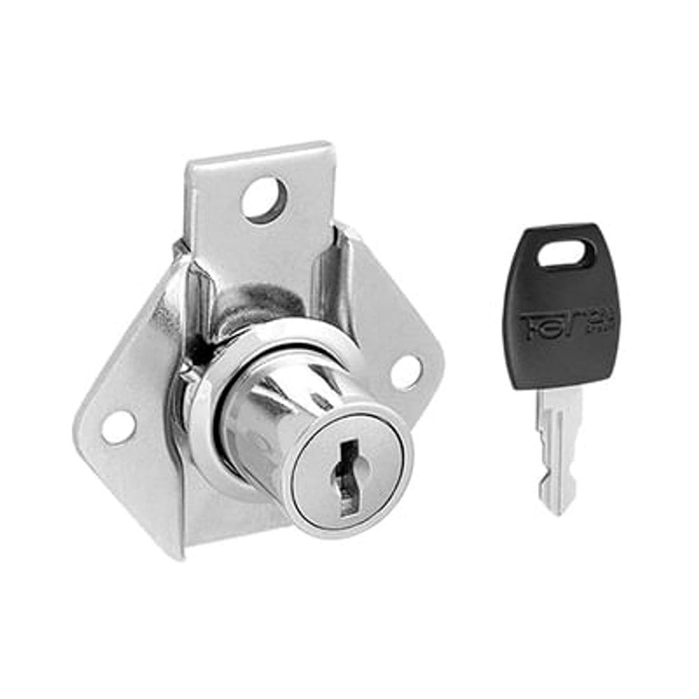 Fechadura Para Móveis Curta 20/22X17mm Com Segredo Igual