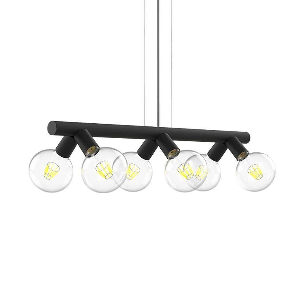 Lustre Pendente Taschibra Ficus Preto E27 Bivolt