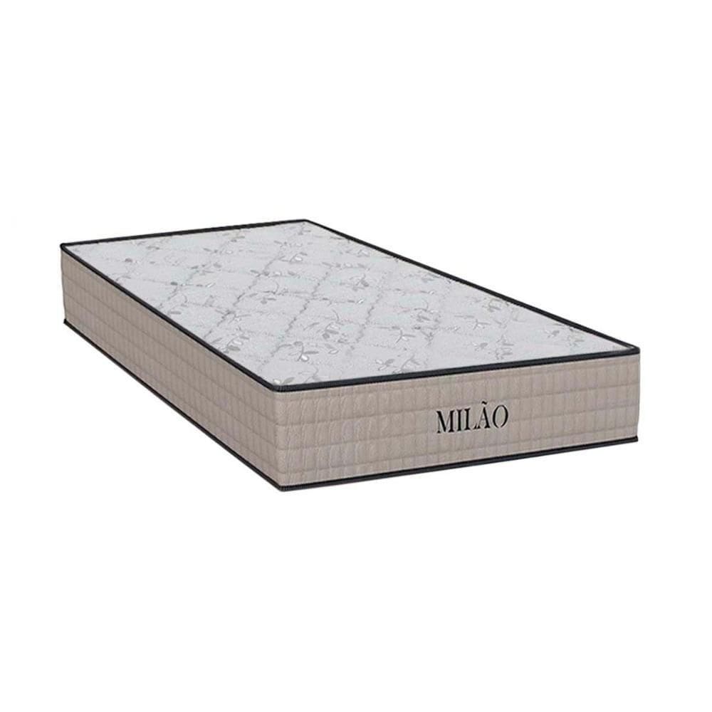 Colchão Solteiro Espuma D33 Milão Double Face Black (88x188x24) - Ortho