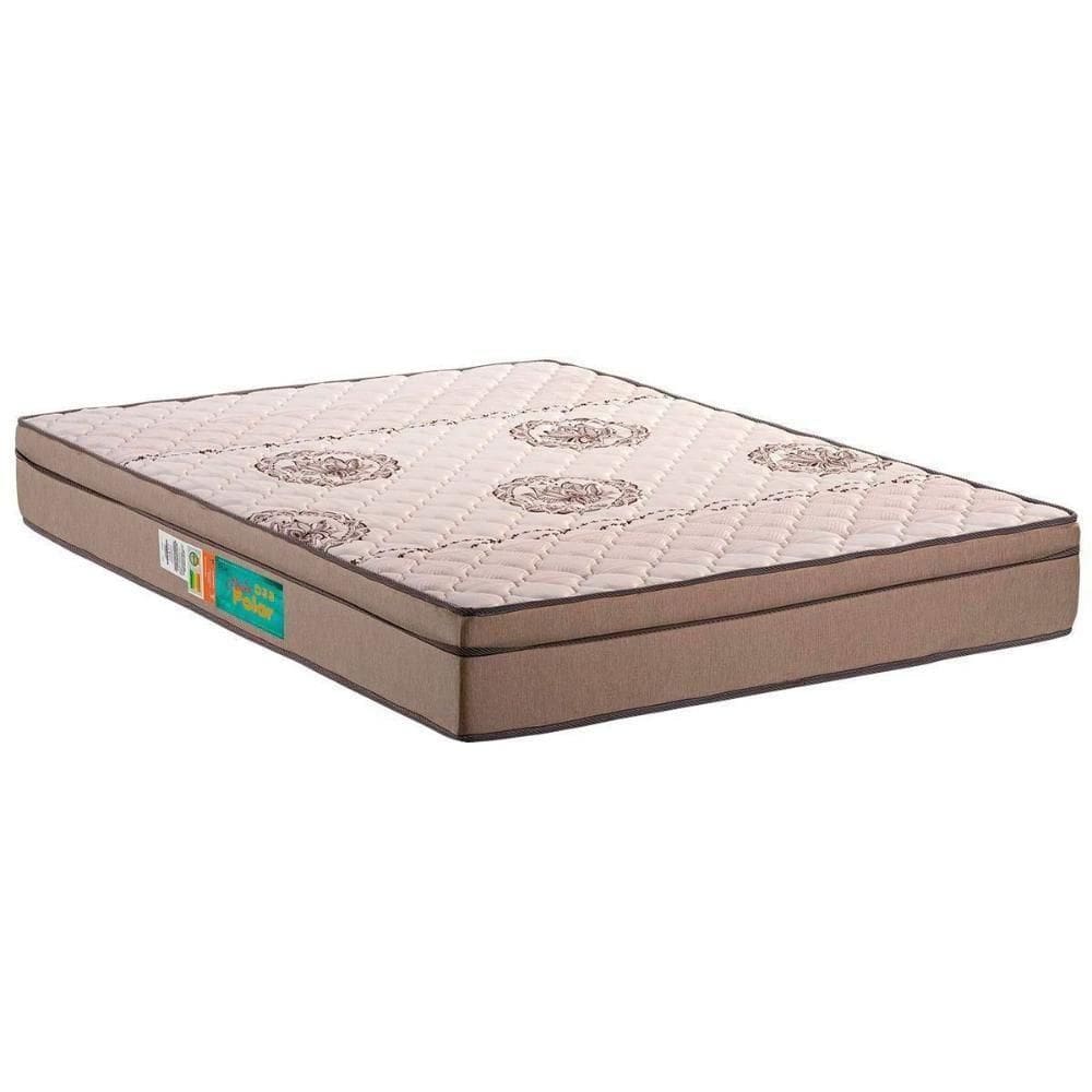 Colchão Casal Espuma D33 Pérola Euro Pillow (138x188x24) - Polar