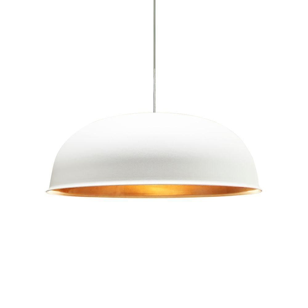 Lustre Pendente Taschibra White Festival E27 Bivolt Branco