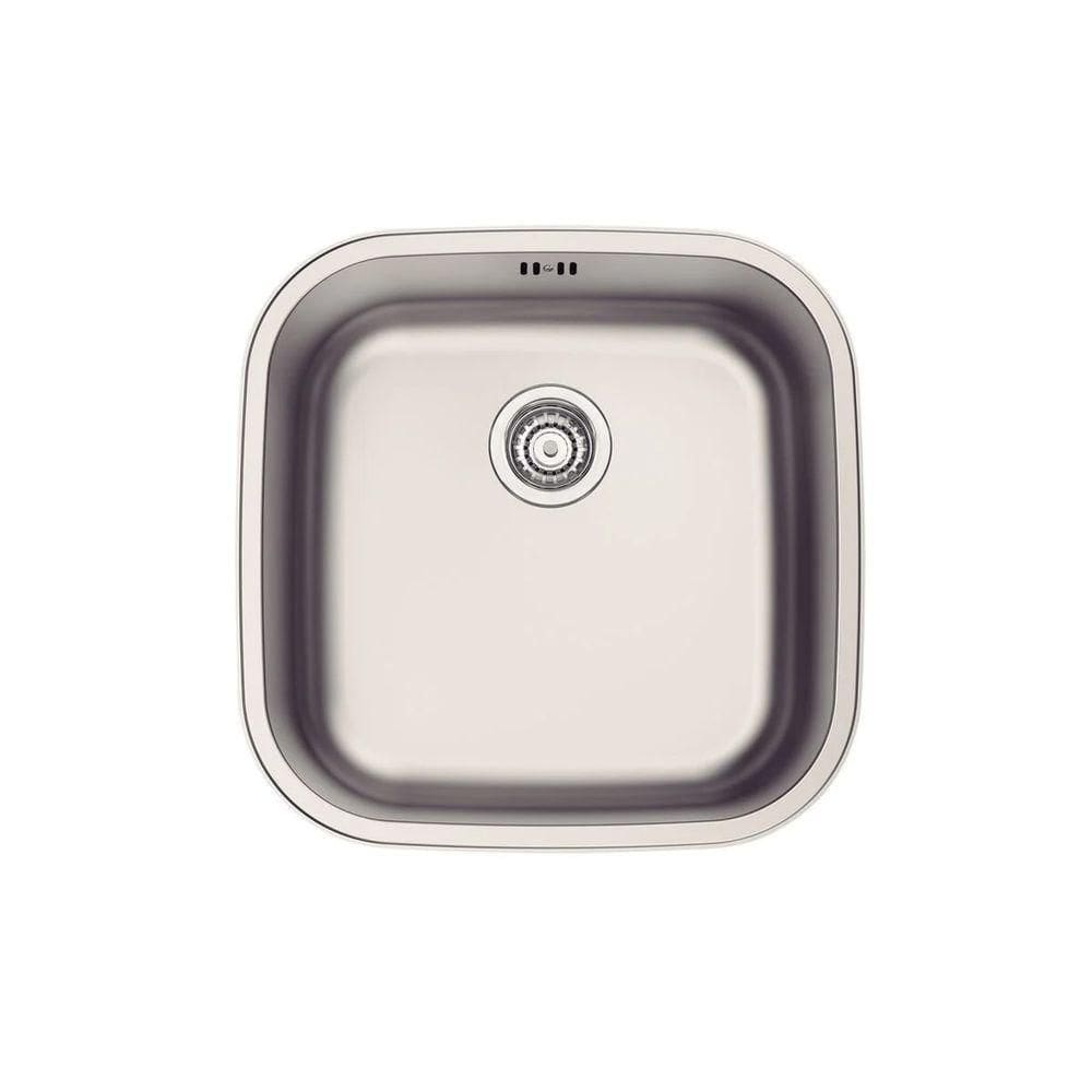 Cuba De Embutir Ou Sobrepor Aria Maxi 40 Bs Em Aço Inox Acetinado 40x40 Cm Tramontina